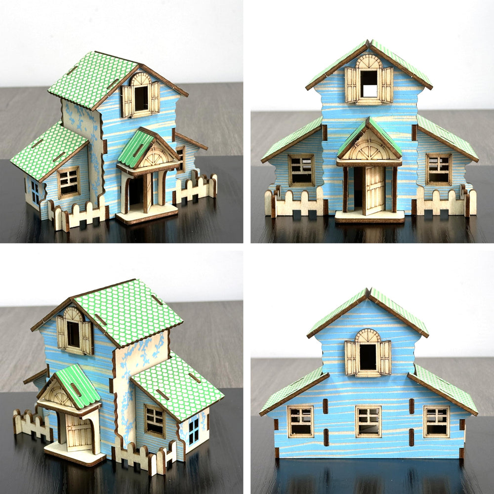 MPIUET wooden puzzle ready to display once completed.