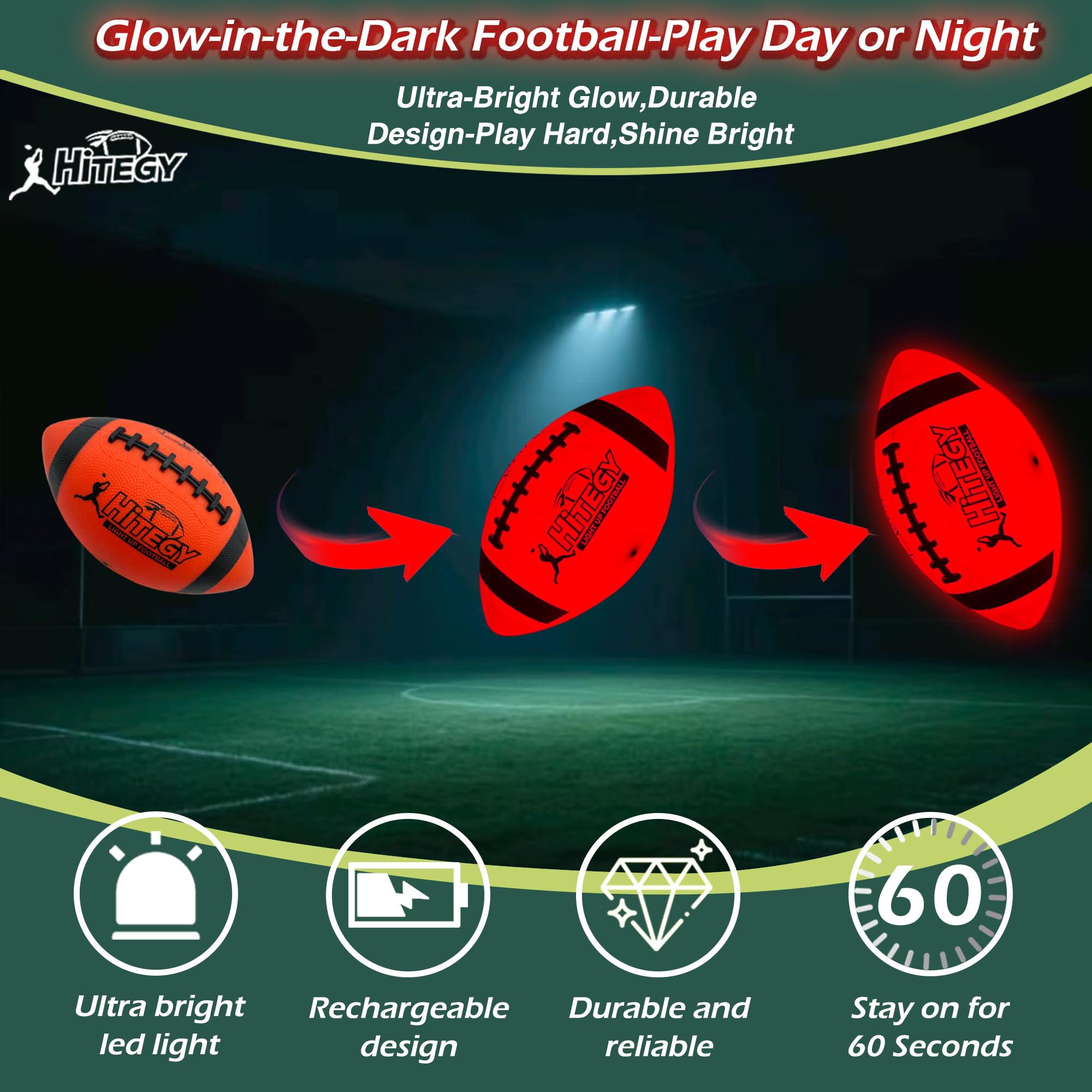 MPMVP Pump-included glow ball ready to play out of the box