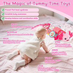MPQMPQ baby mirror teether for visual tracking and soothing teething