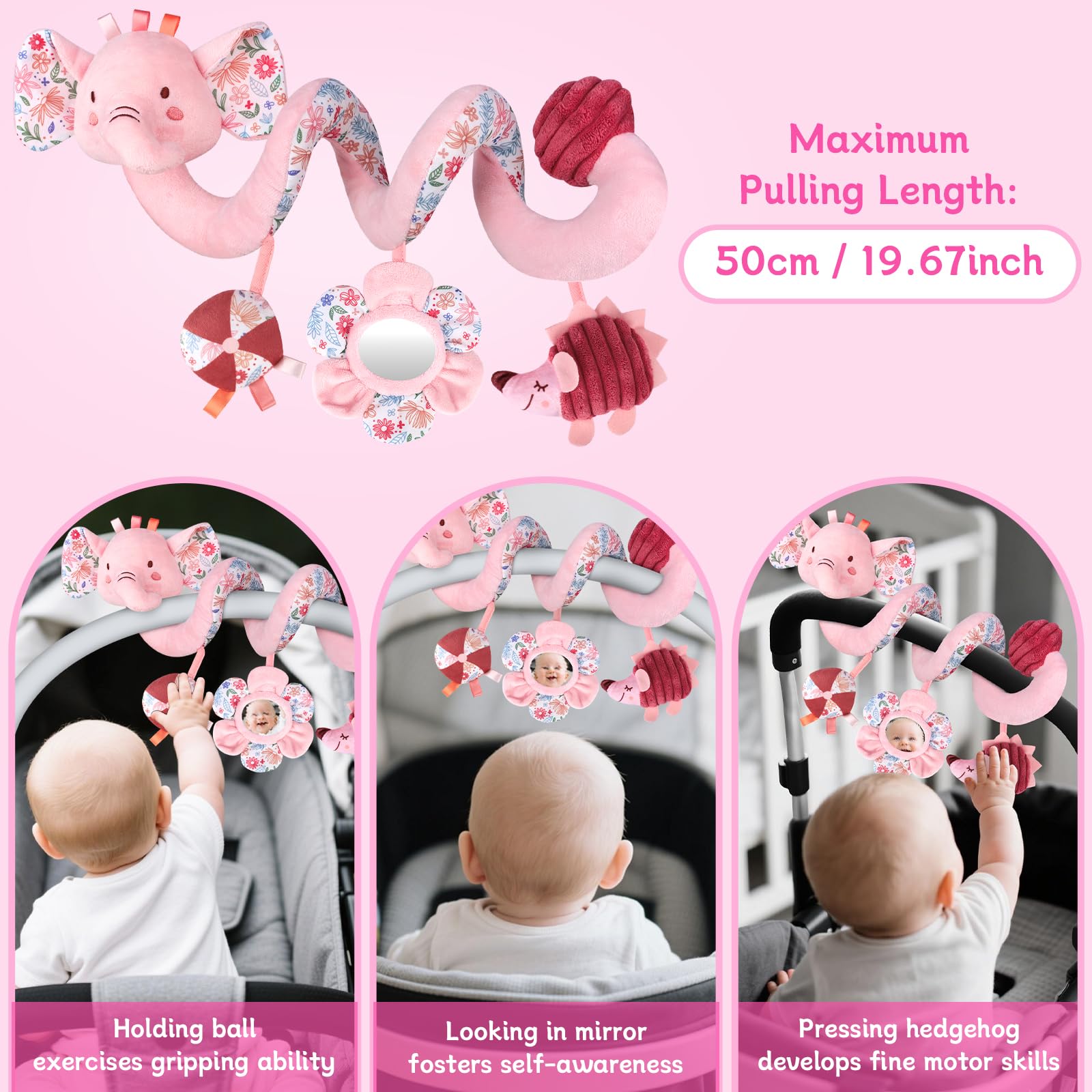 MPQMPQ BPA-free safety ensures gentle play on tiny hands
