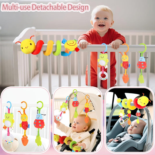 MPQMPQ detachable rattle accessory for car seat and stroller use