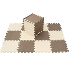 MQIAOHAM thick interlocking foam play mat close-up highlighting cushion and grip.