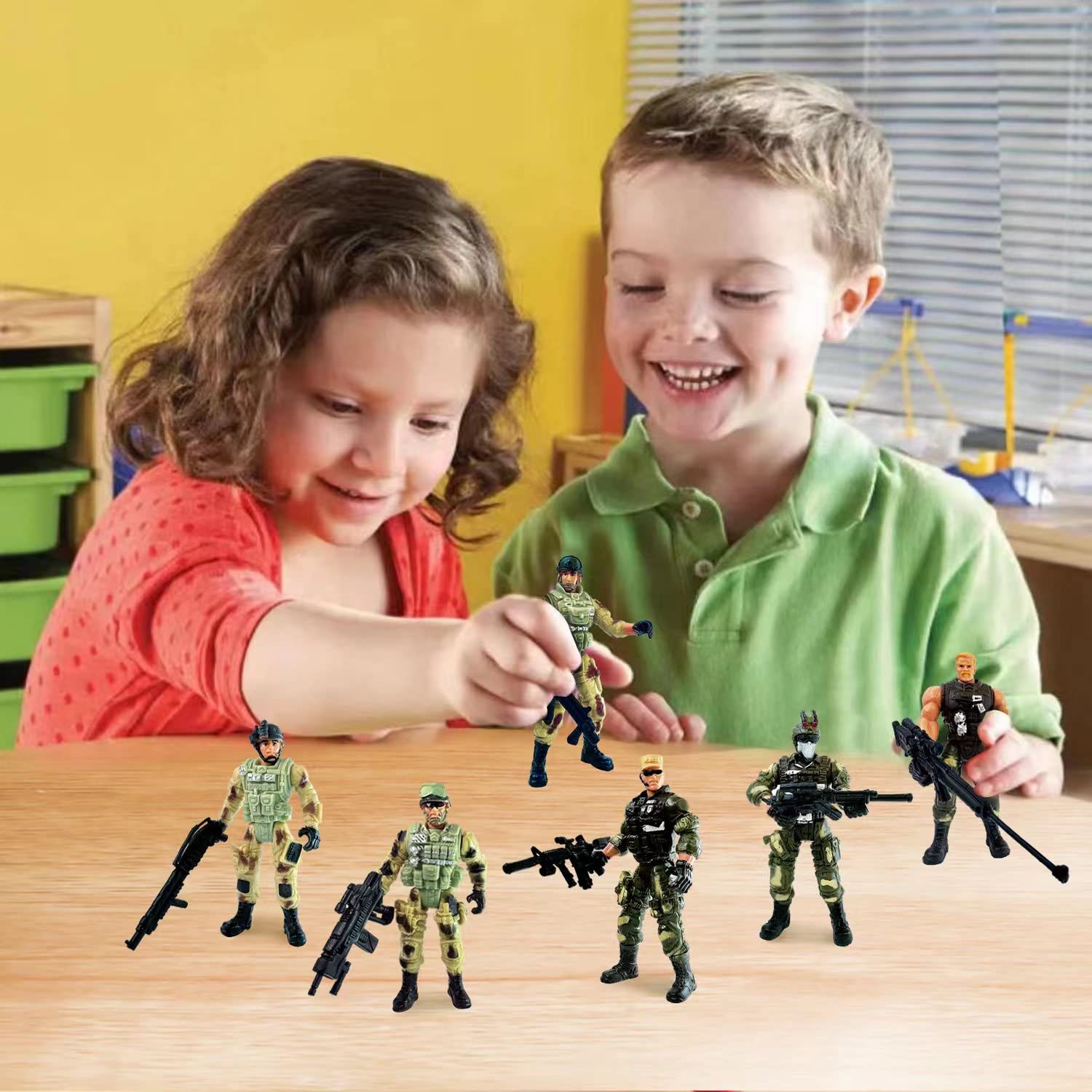 MQSTARSRISE army men gift-ready packaging enhances unboxing excitement.