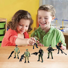 MQSTARSRISE army men gift-ready packaging enhances unboxing excitement.