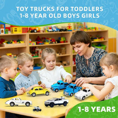 Mquduo Little Blue Truck compact size fits small hands