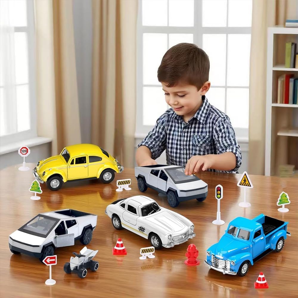 Mquduo Little Blue Truck ideal birthday gift for curious kids