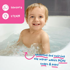 Mr. Bubble Magic Bath Crackles include 1 oz packets for easy use.