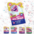 Mr. Bubble Magic Bath Crackles add colorful pops to bath time for kids.