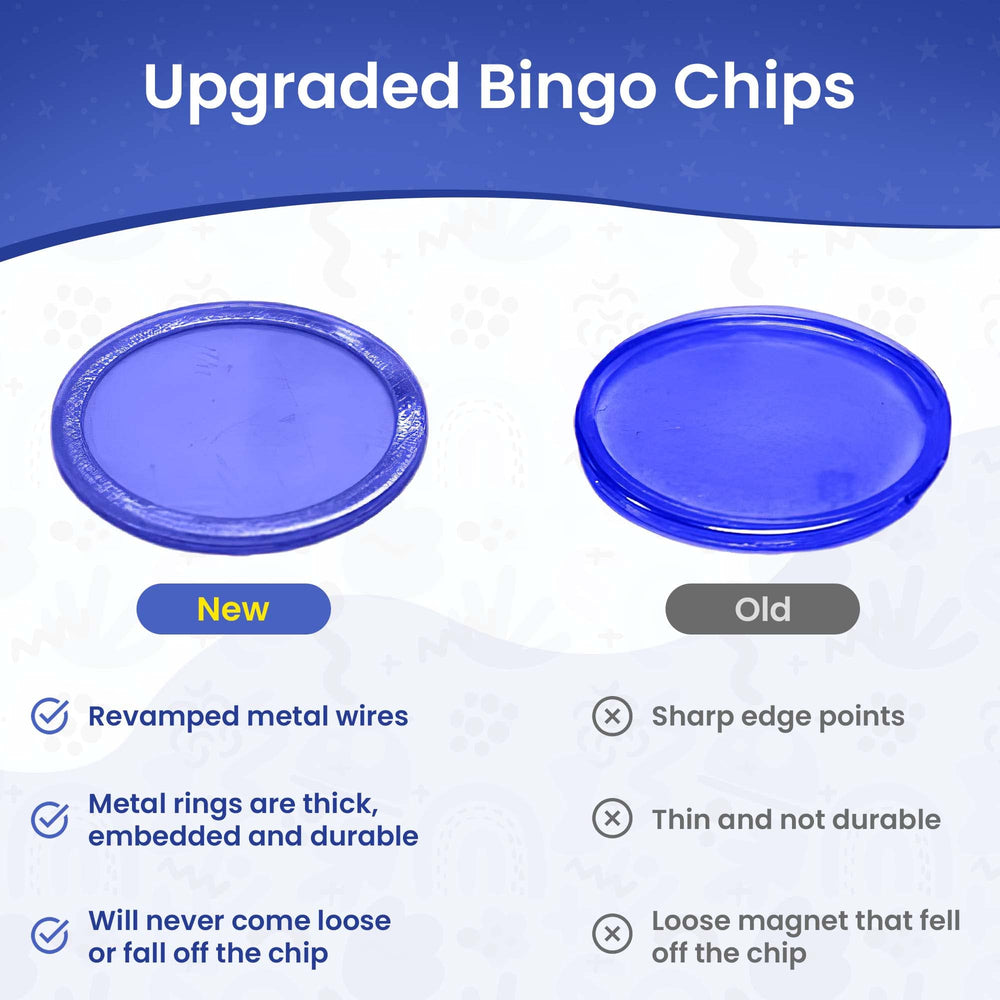 MR CHIPS vibrant colors reduce mix-ups during color sorting and classroom activities.