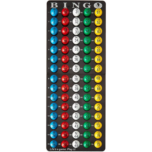 MR CHIPS Bingo Master Board with large numbers for quick calls