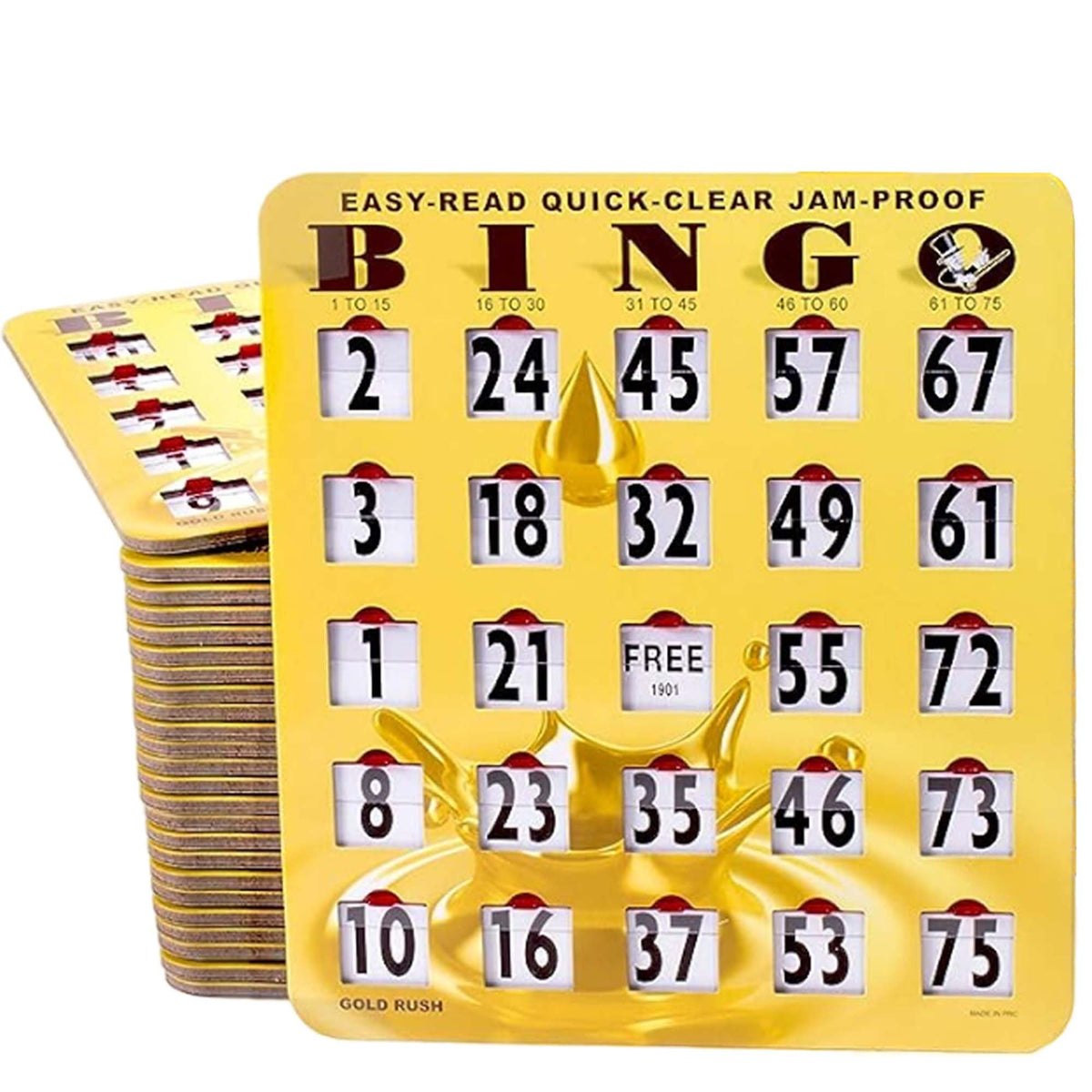 MR CHIPS jam-proof bingo card windows for smooth gameplay and fewer interruptions.