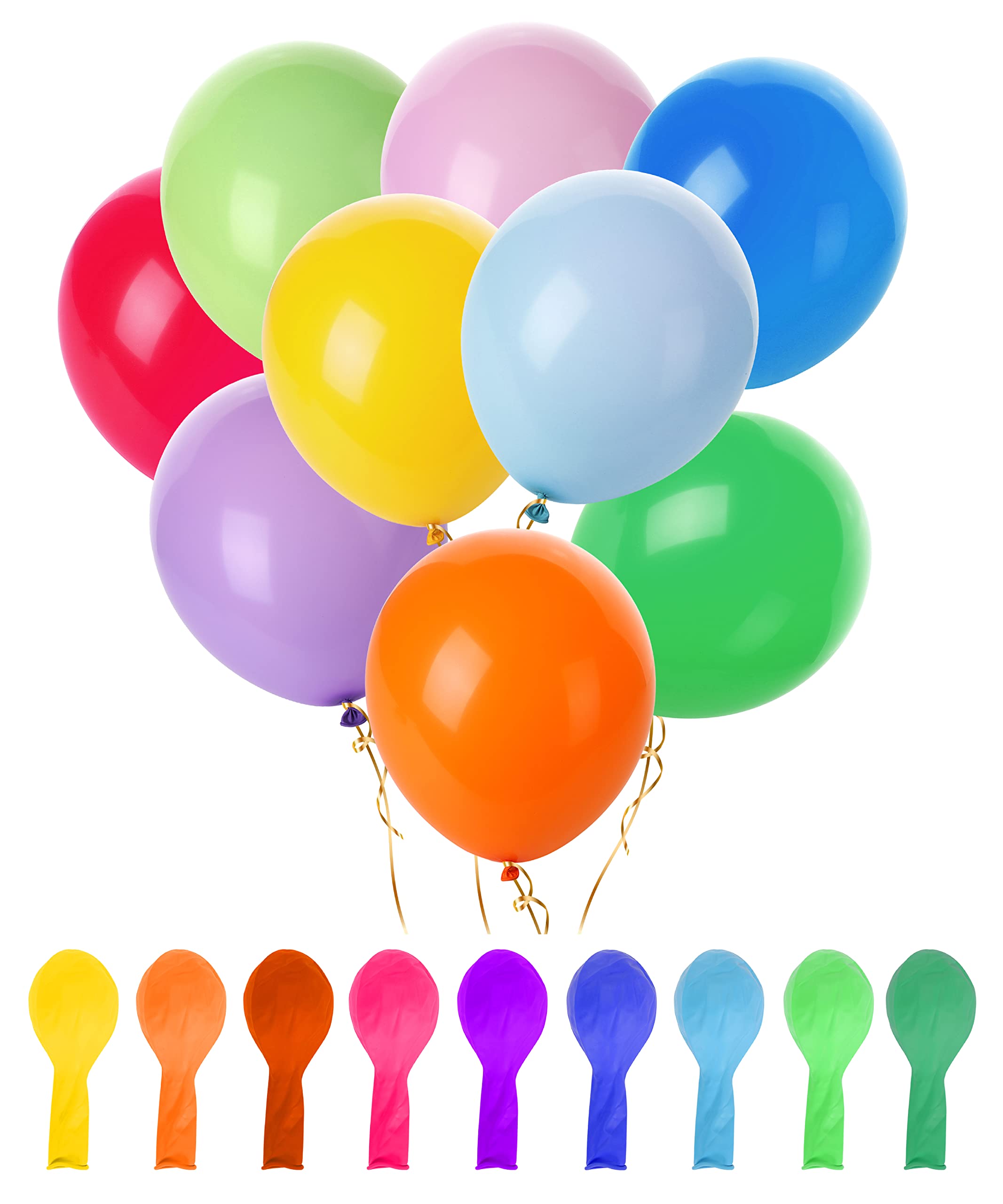 Mr. Pen 12-inch balloons in a 54-pack for vibrant party decor.