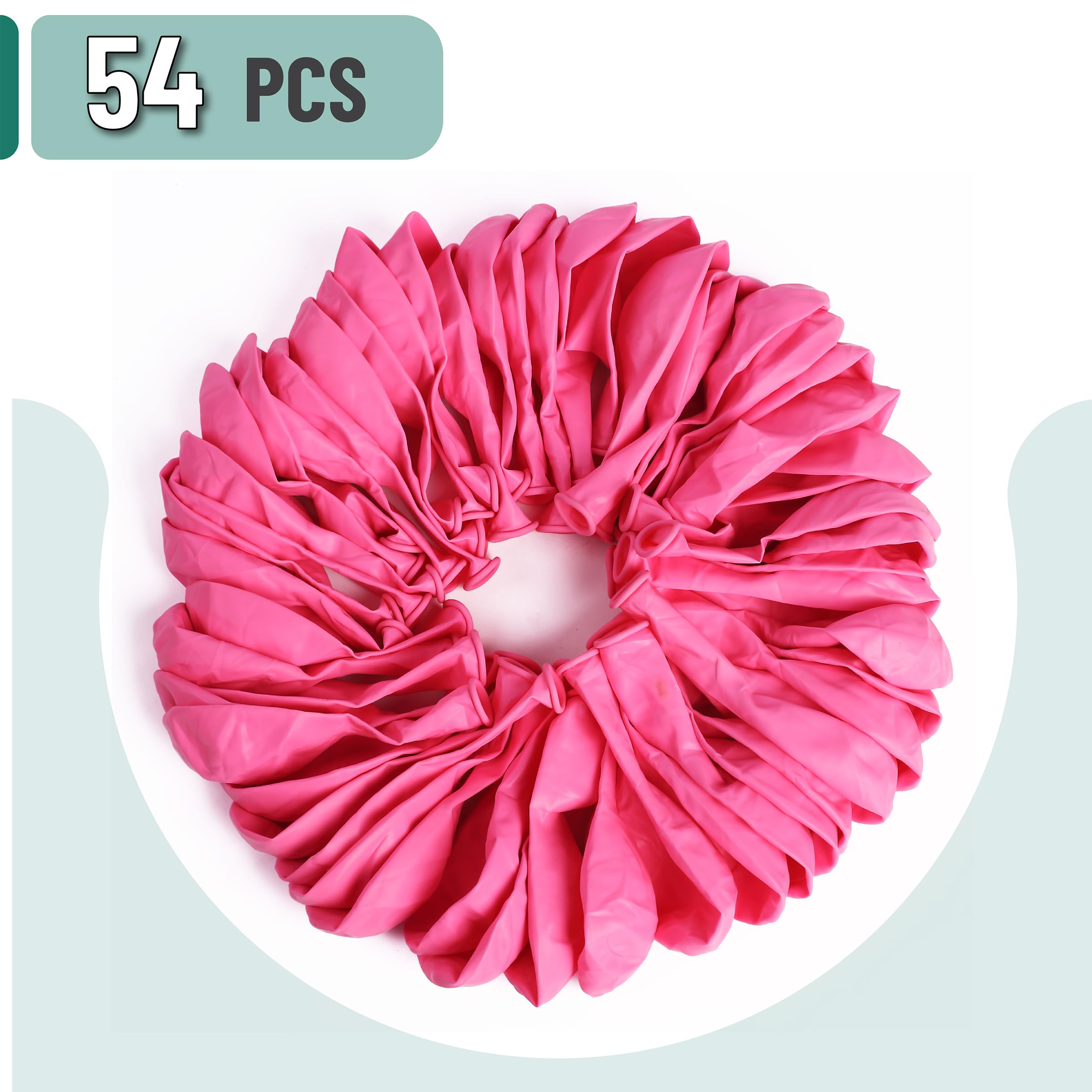 Mr. Pen pink balloons for arch-ready decorations and festive displays.