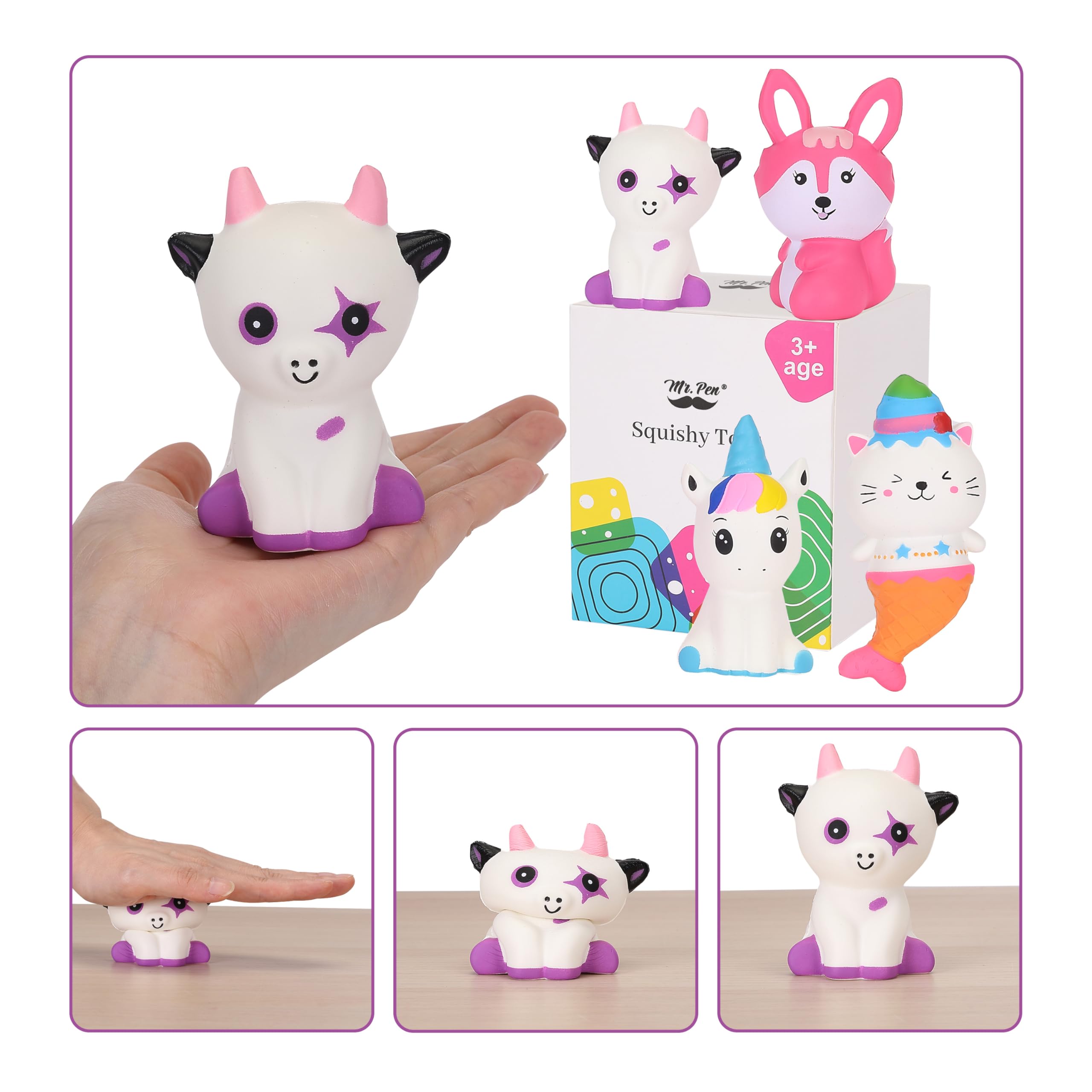Mr. Pen Jumbo Squishies fox — charming decor plus squishy stress relief