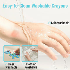 Mr. Pen Jumbo Twistable Crayons are ideal for young artists at home.