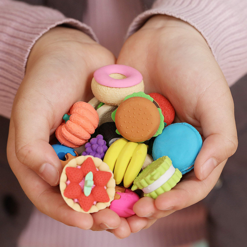 Mr. Pen mini food erasers strawberry brightens lessons and erases smoothly