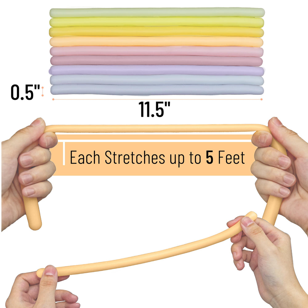 Mr. Pen monkey noodle is durable and non-toxic for safe use.