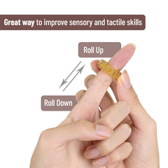 MR Pen sensory ring worn on finger for stress relief and focus