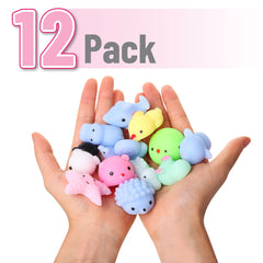 Mr. Pen squishy toys closeup soft rubber texture for satisfying squeezes