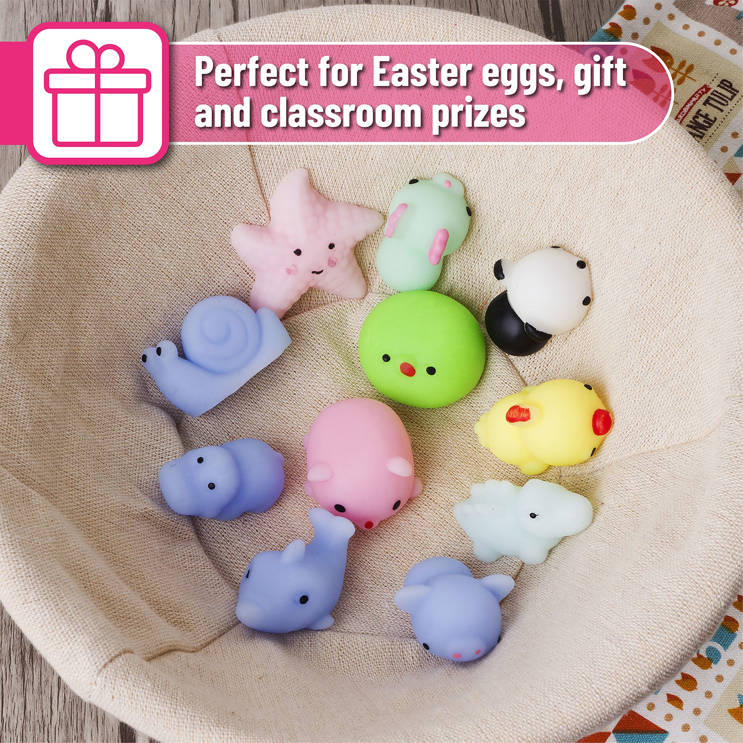 Mr. Pen squishy toys easy to clean with water after use