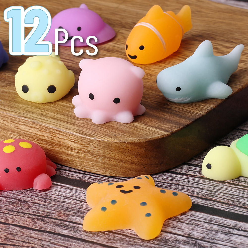 Mr. Pen squishy sea creature toy 2, supports sensory exploration and fine motor skills.