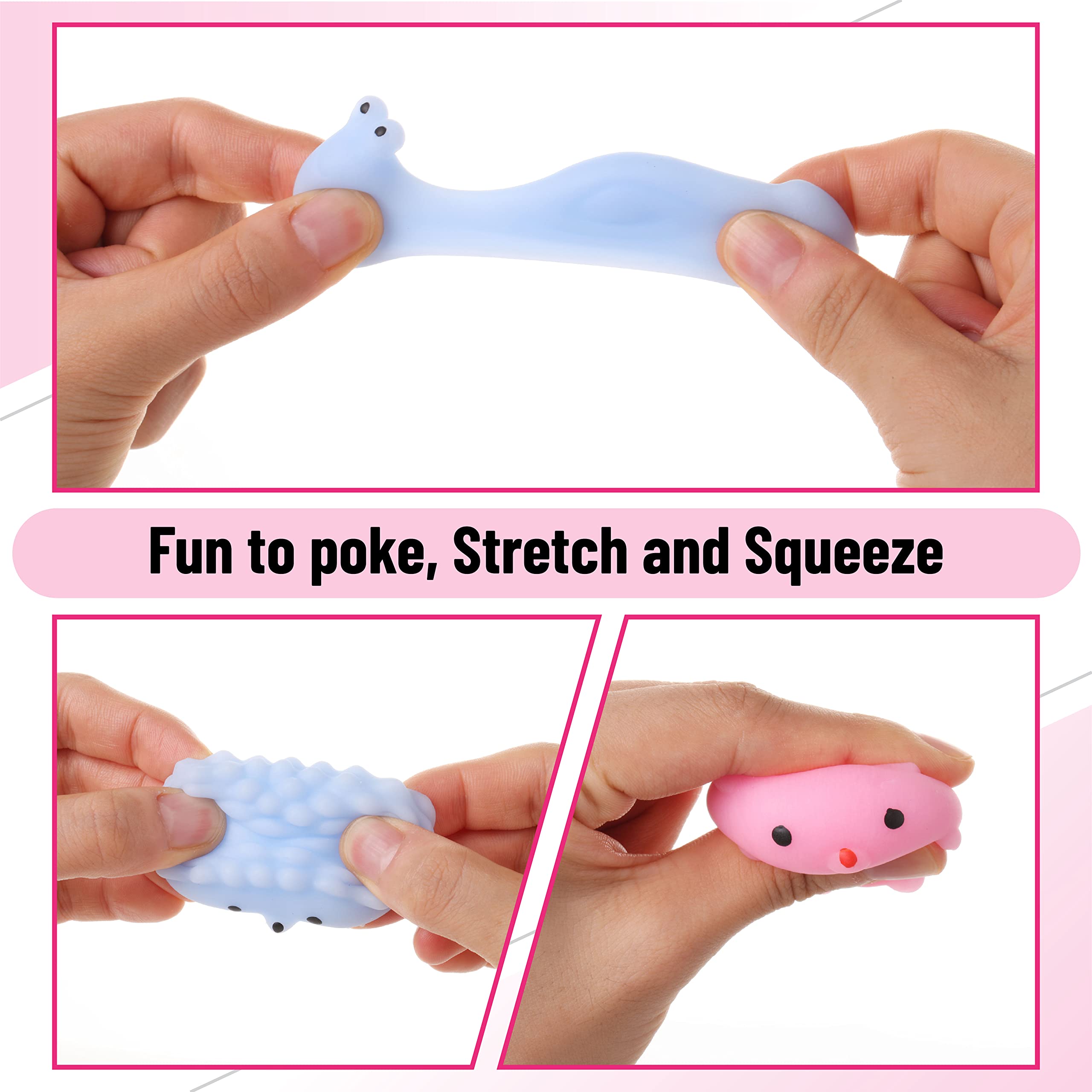 Mr. Pen Squishy Toys compact size about 1.7 inches for small hands