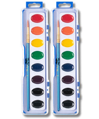 Mr. Pen washable watercolors 8-color palette with vibrant pigments and easy cleanup