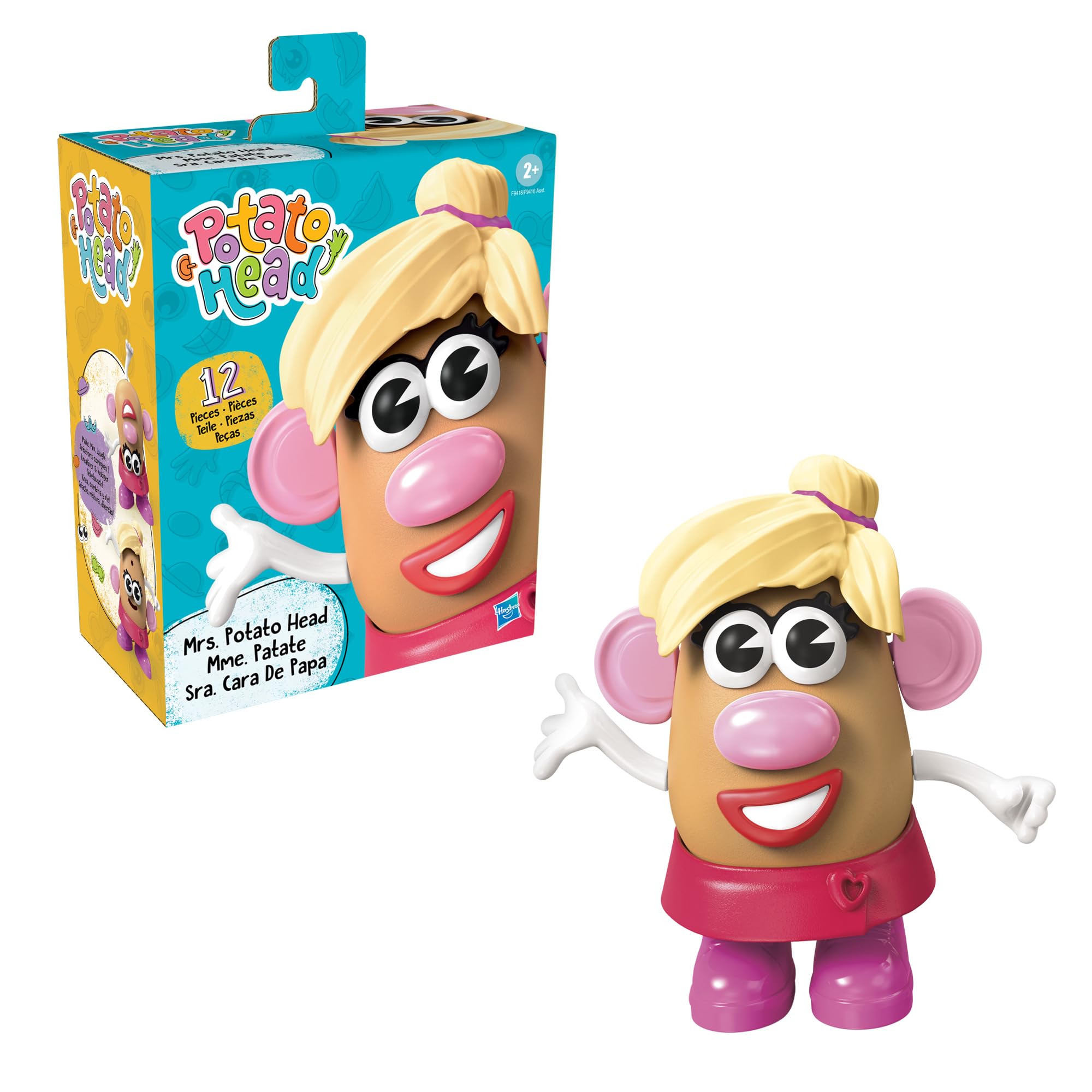 Mr. Potato Head pieces work with other sets to expand play.