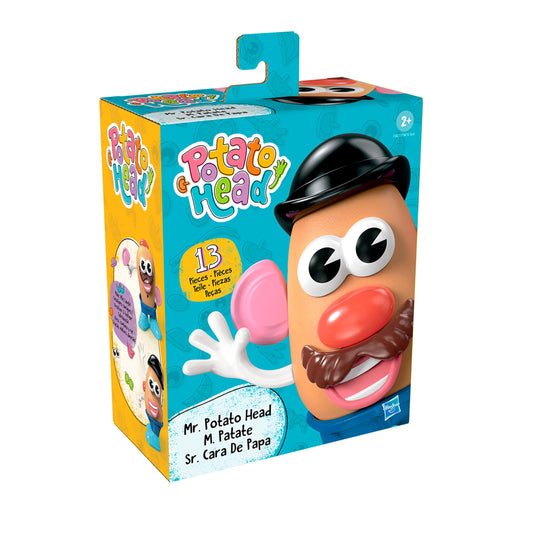 Mr. Potato Head eyes nose mouth pieces inspire playful remixing of facial expressions.