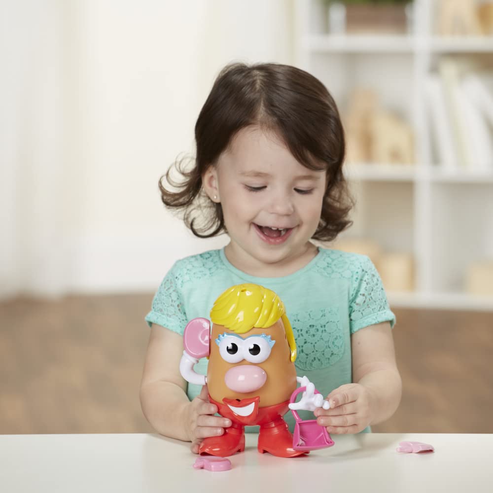 Mr. Potato Head hairdo lets kids mix up looks.