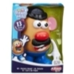 Mr Potato Head Playskool face parts kit enabling mix-and-match fun.