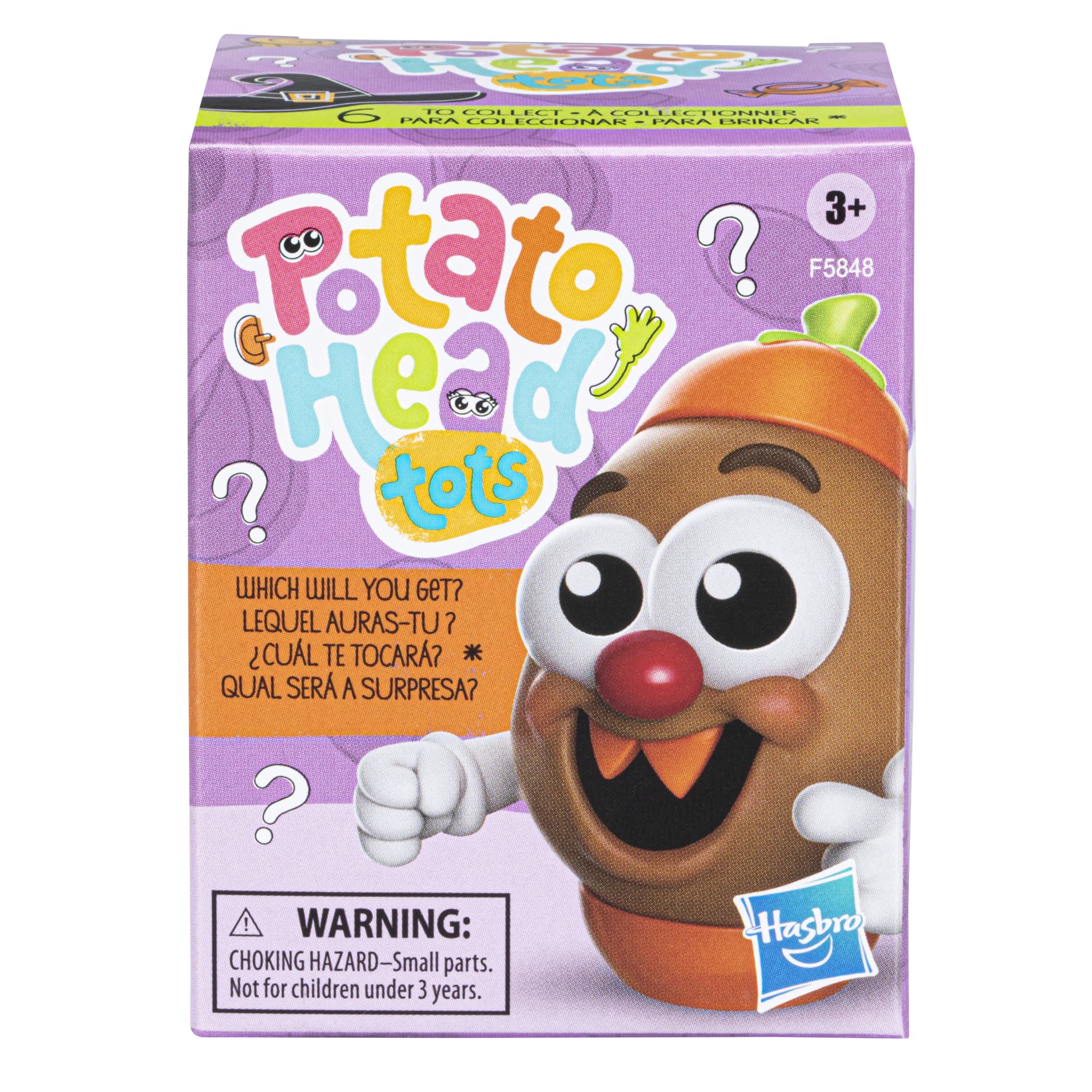 Mr. Potato Head Spooky SPUDS Tots interchangeable parts fuel creative play sessions.