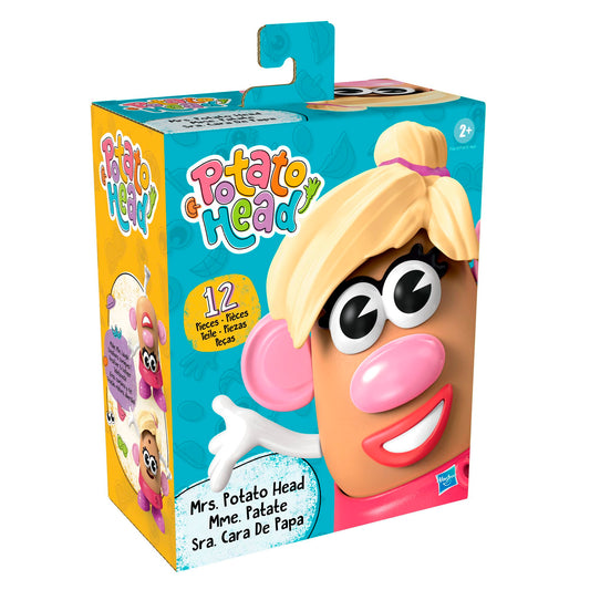 Mr. Potato Head body with tater tush storage for easy cleanup.