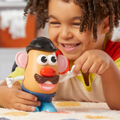Mr. Potato Head tater-tush storage keeps every piece neatly organized after play.