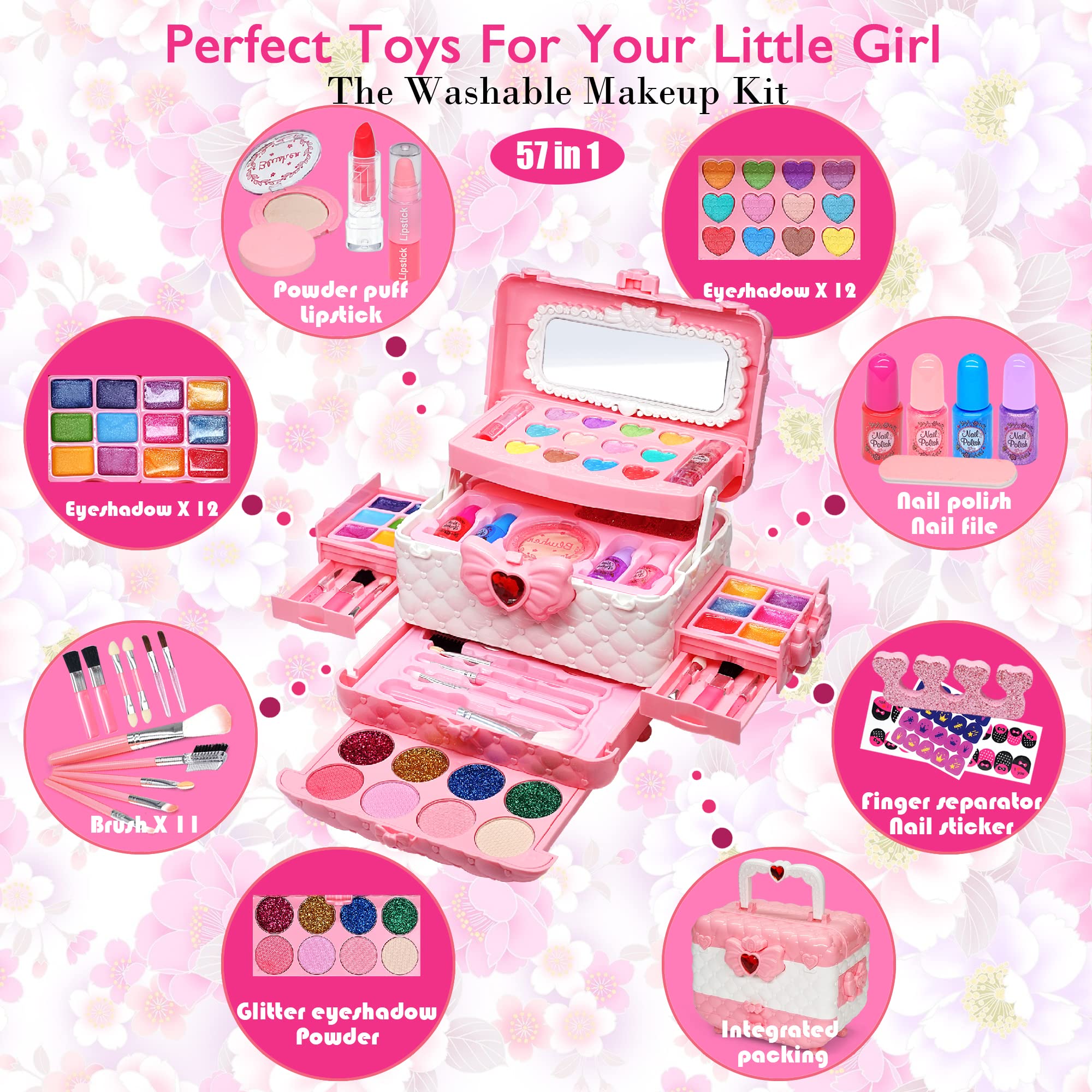 Mrabbitoo lip gloss tubes for colorful, kid-friendly cosmetic play.