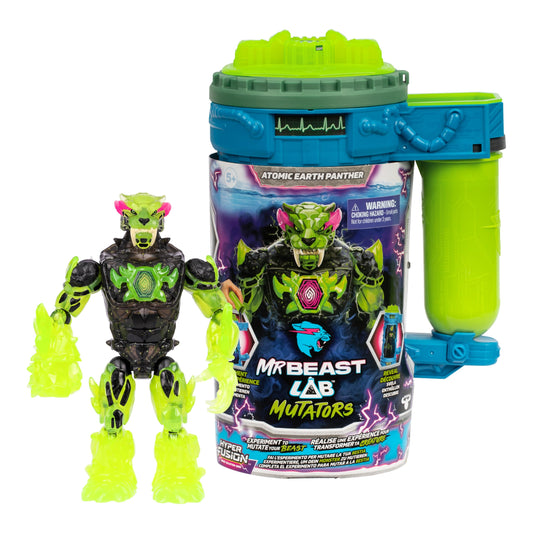 MrBeast Lab Atomic Earth Panther ready for dramatic reveal during action play