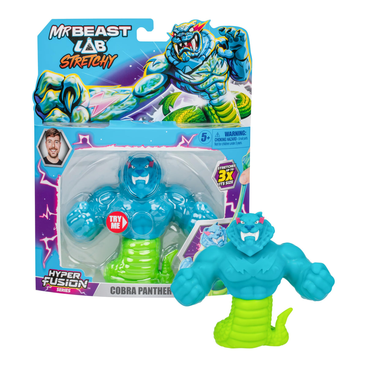 MRBEAST LAB Cobra Panther standing pose for display and shelf appeal