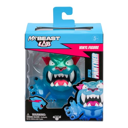 MrBeast Lab Hyper Panther detailing in blue and pink elevates visual impact.