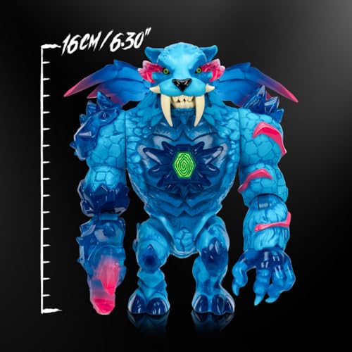 MRBEAST Lab Panther figure stands 6.25 inches for eye-catching shelf presence.