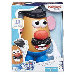 Mrs Potato Head accessories spread enables creative outfits and role-play.