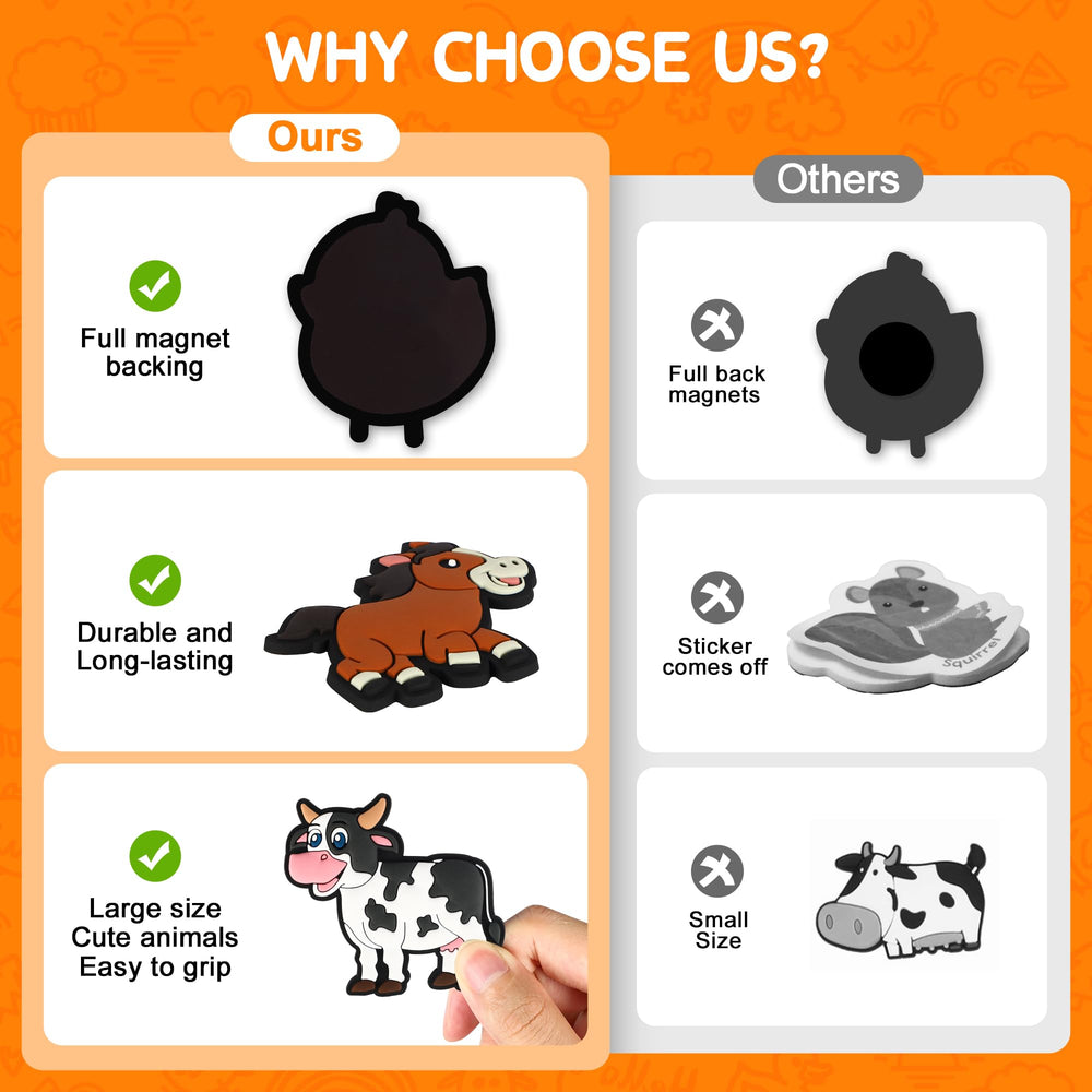 Mruikeny pig 3D fridge magnet with bold hues for hands-on play.