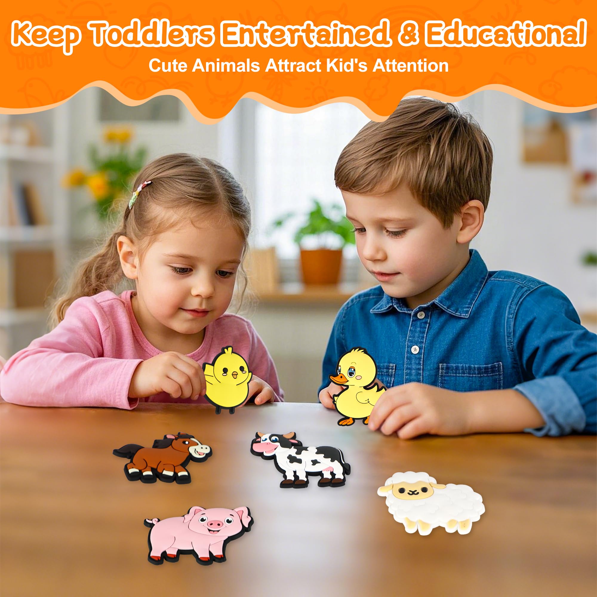 Mruikeny fridge magnet set collection for classroom and home.