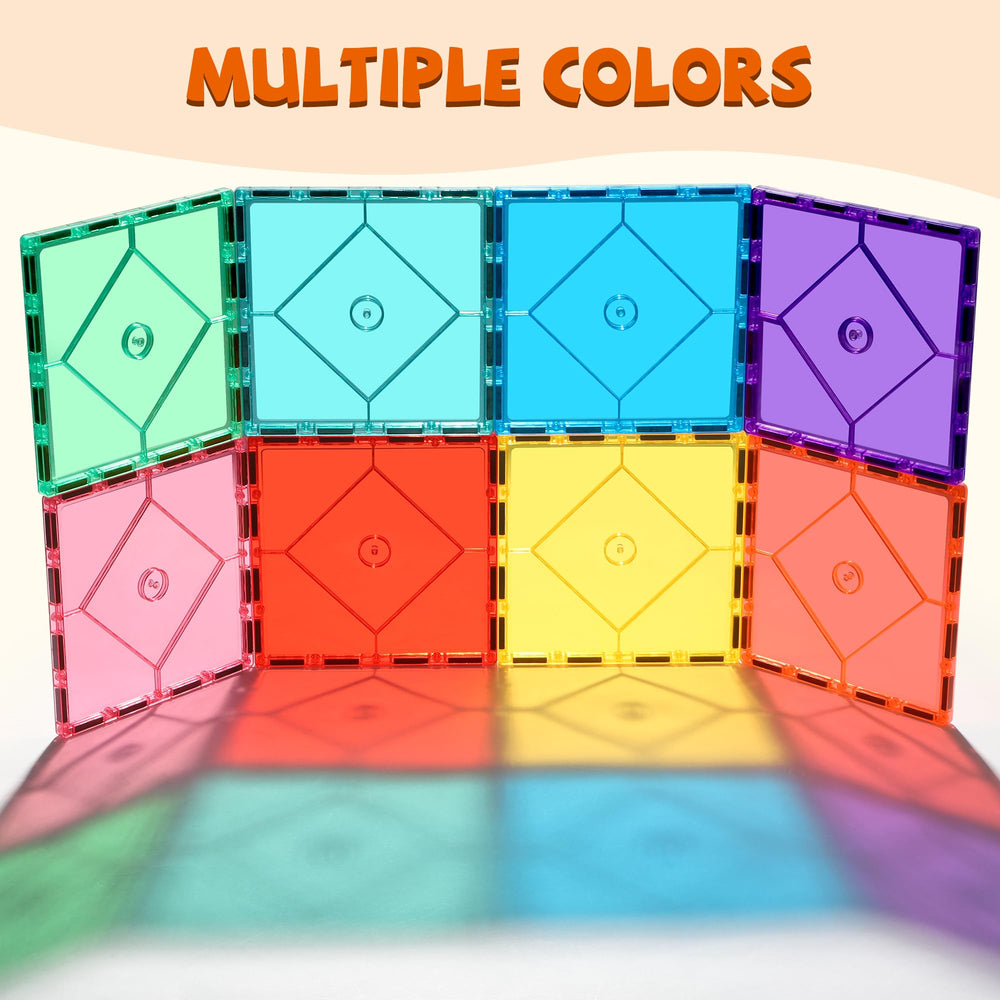 Mruikeny ideal gifts magnetic tiles make learning fun for kids