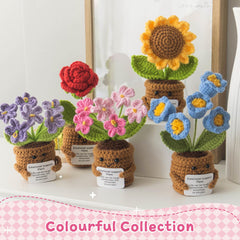 MS ZHENQIAO quirky myosotis-themed design sparks conversation.