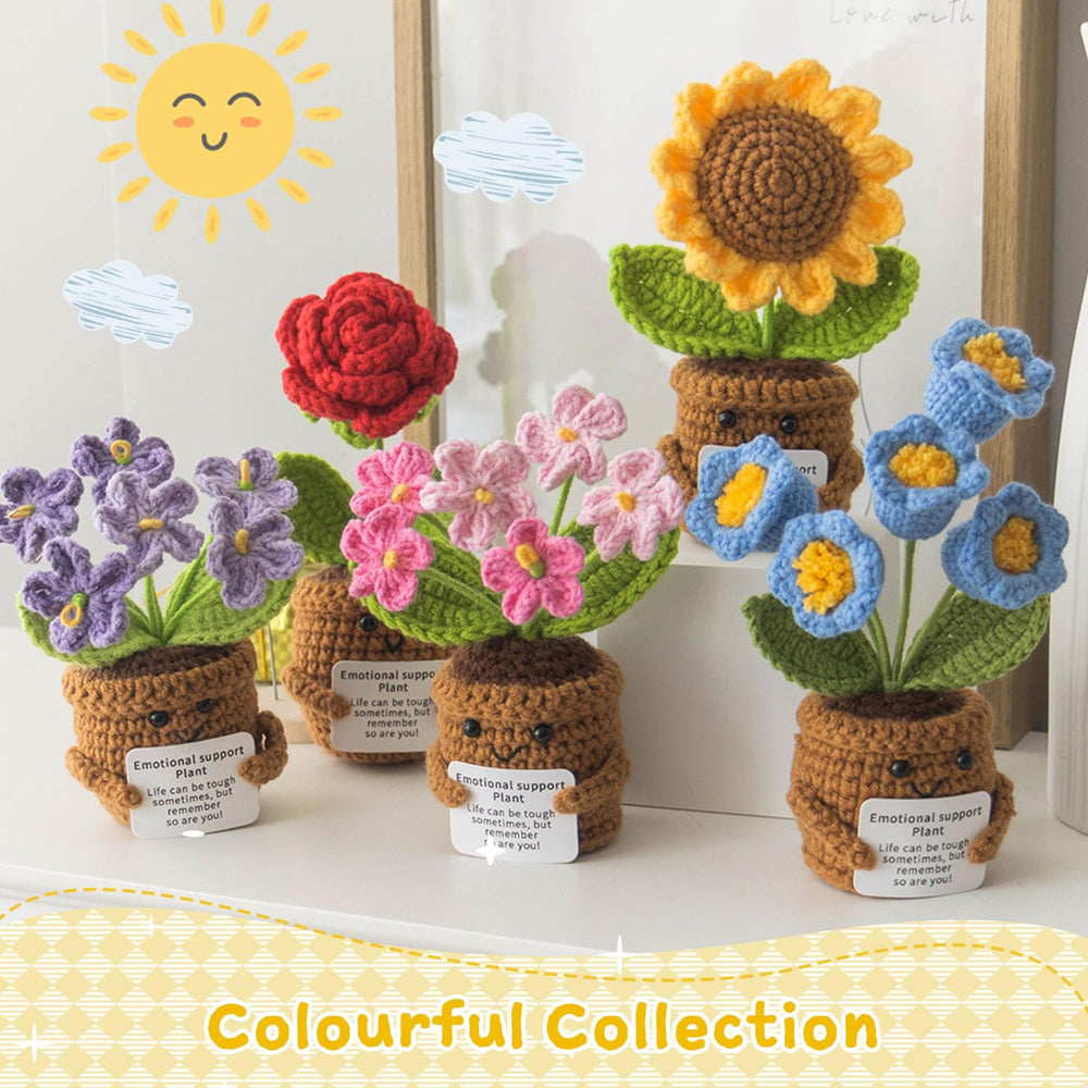 MS ZHENQIAO thank-you gift crochet doll ready for gifting packaging