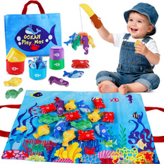 M SANMERSEN ocean fishing rod image showing beginner fishing play