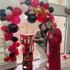 Msiveavz black balloons 12 inch add dramatic contrast to upscale party setups.