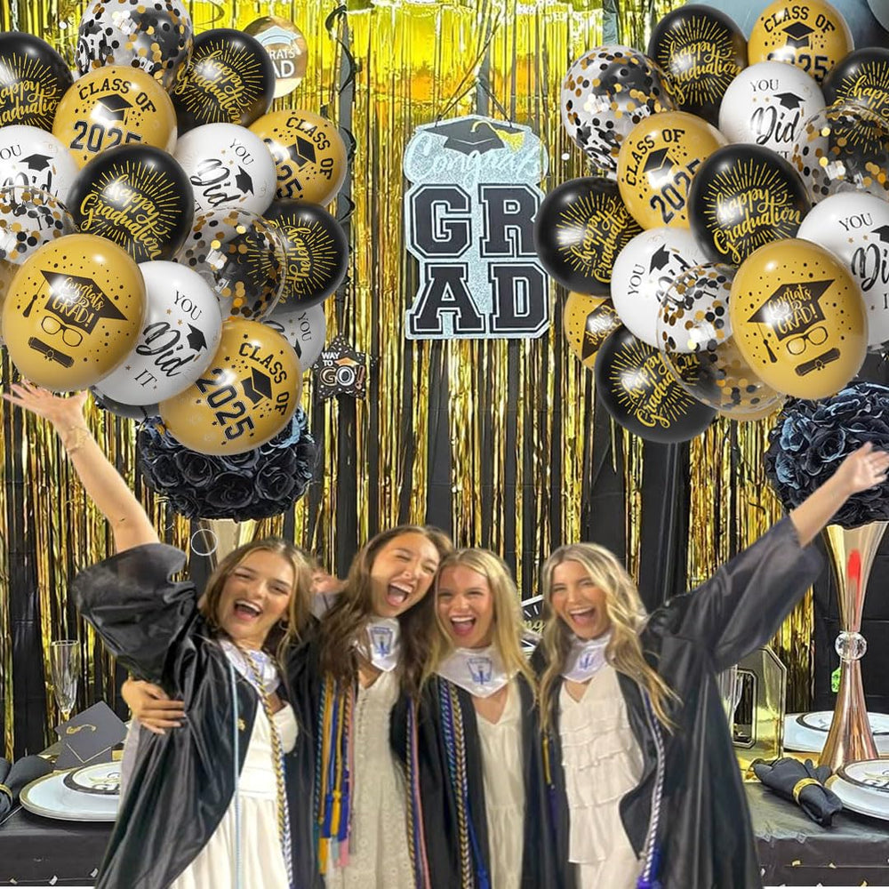 Msiveavz graduation decor pack for a polished class of 2025 party