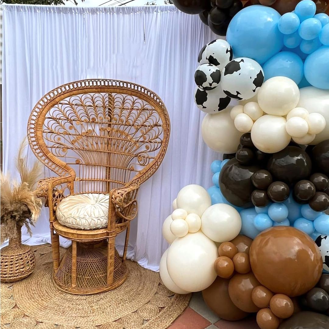 Msiveavz retro cocoa balloons with vintage charm