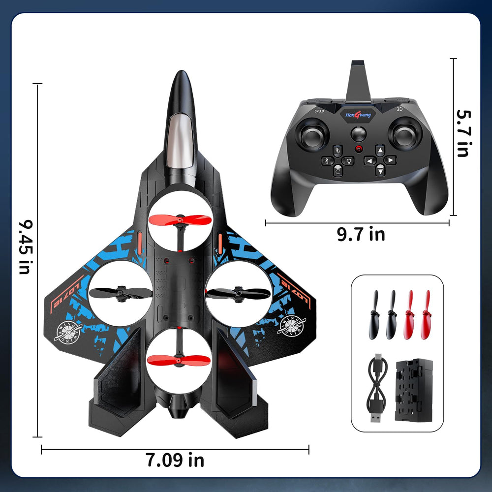 MSKOLER foam airplane with durable foam construction withstands practice.
